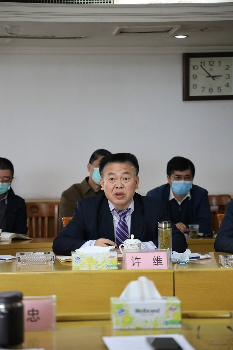 建功新時代 重鑄新輝煌 ——現(xiàn)代農(nóng)業(yè)集團黨委書記董事長許維到糧油集團調研