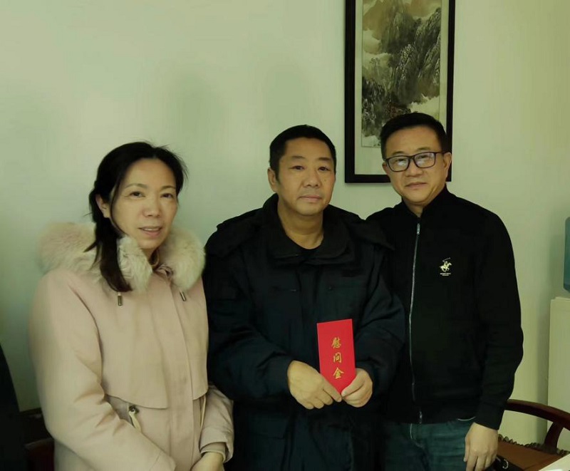 集團(tuán)黨委書記、董事長葉蓁春節(jié)前慰問困難黨員